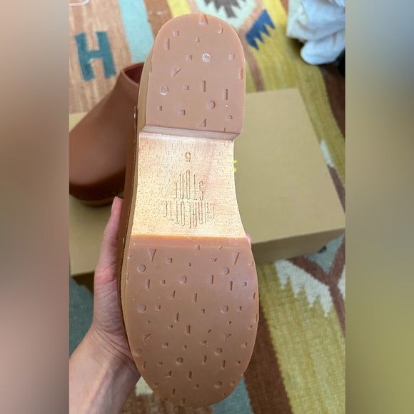 Charlotte Stone Martino Clog in Luggage - Picture 2 of 4